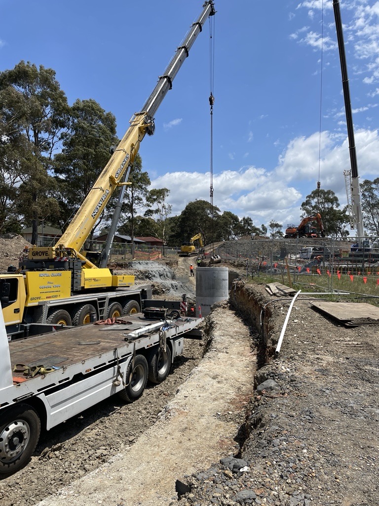 SNSM MH 1 and crane photo