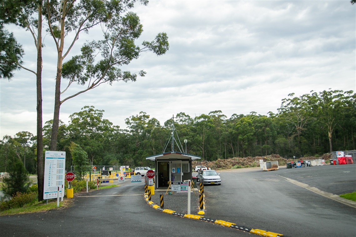 Entrance to the callala depot.