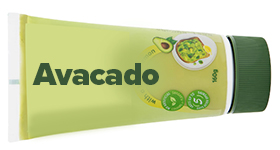 tube of avacado