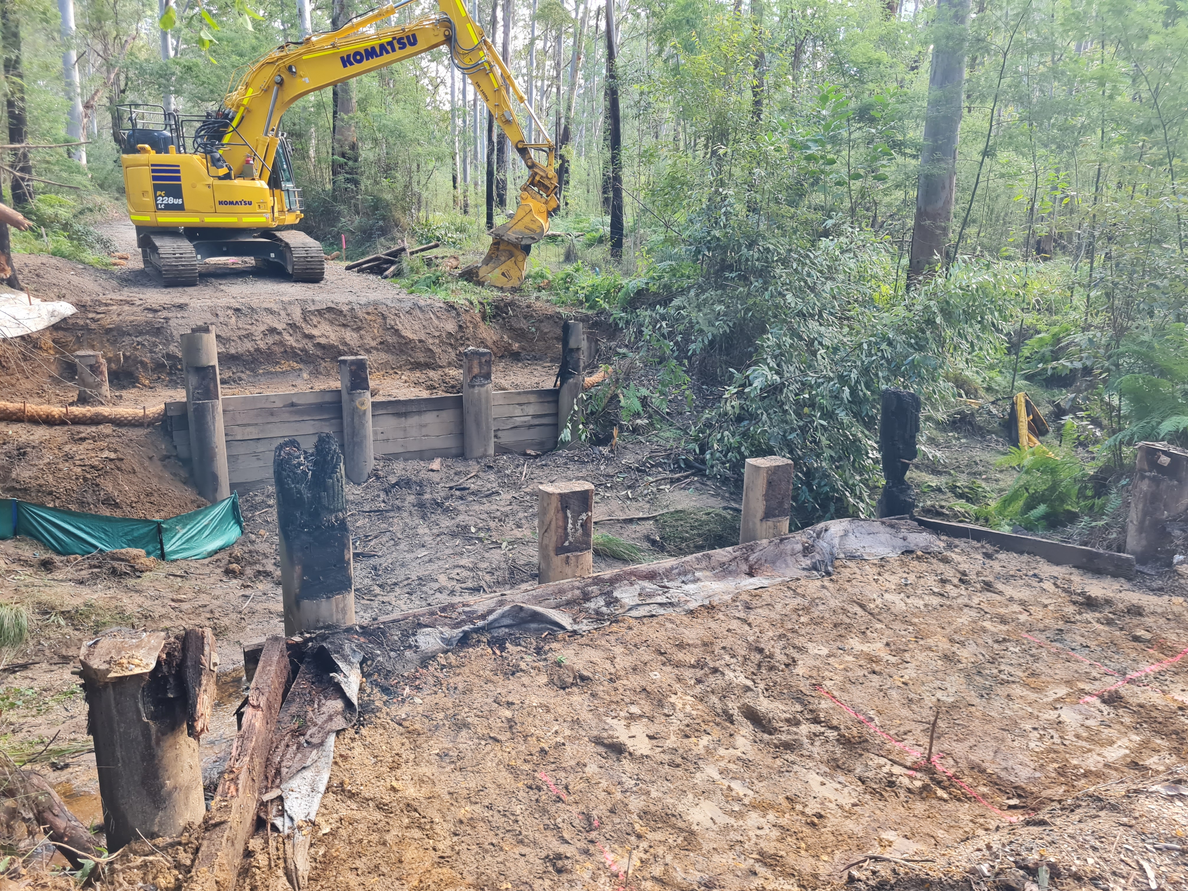 Boondobah Existing Bridge Demolition