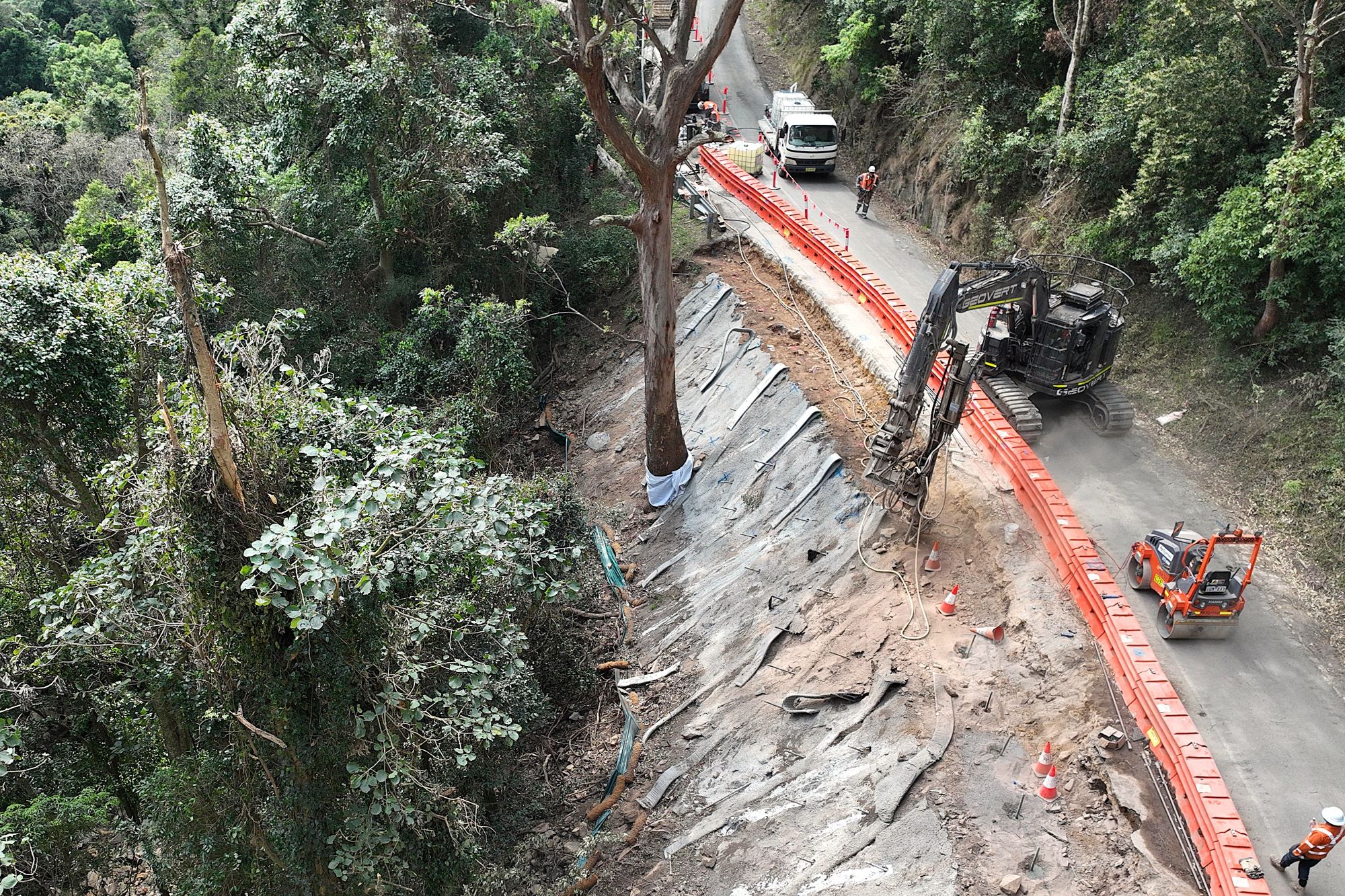 Kangaroo Valley new landslip 10 Sep 2024