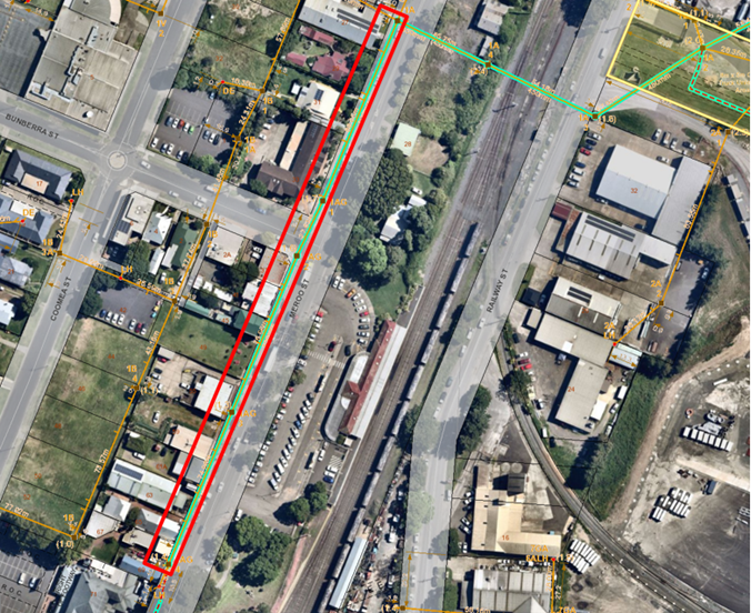 SEW-2A - Meroo Street, Bomaderry Train Station