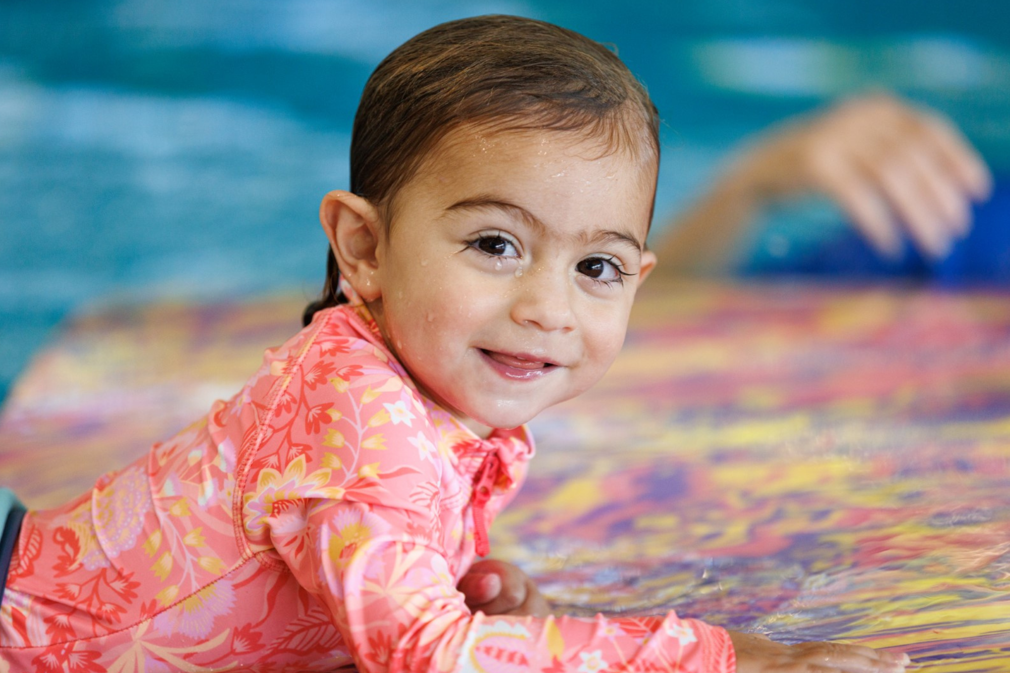 Student in Swim & Survive swimming lesson at Ulladulla Leisure Centre