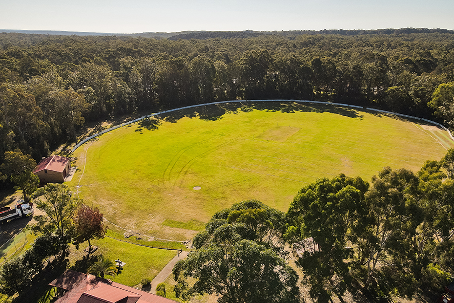 Aerial view of Sanctuary Point Oval